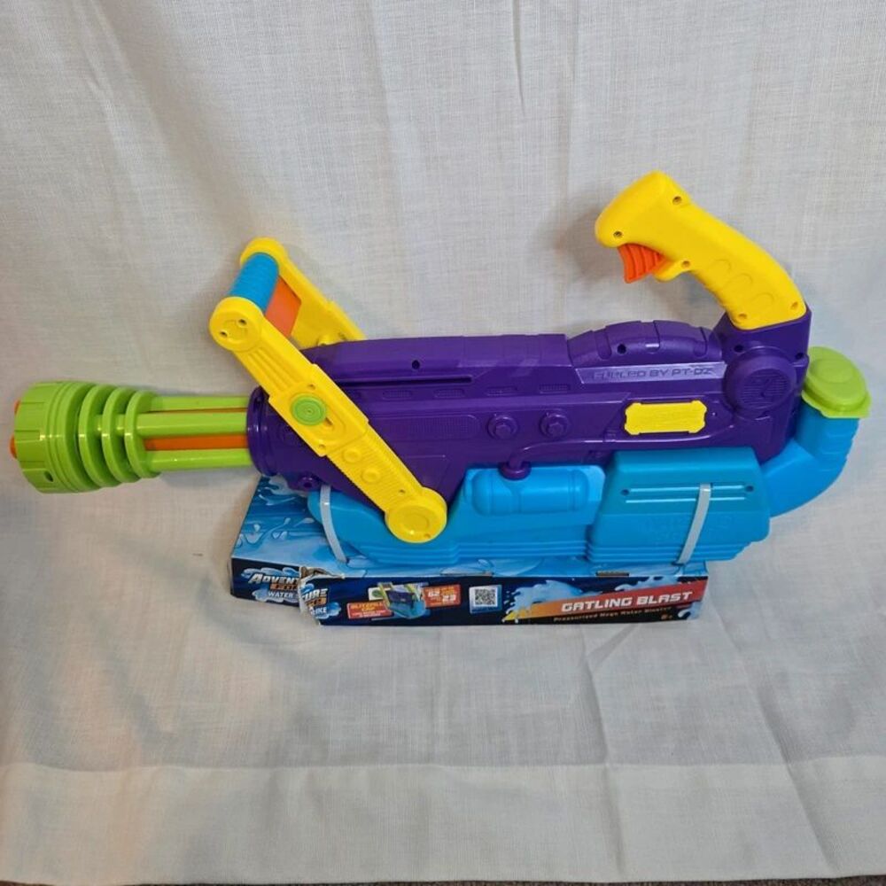 Adventure Force Water Strike Gatling Water Blaster New
